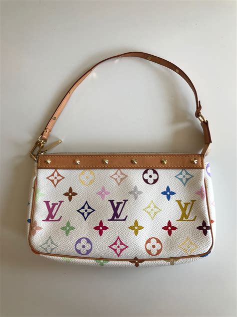 multicolor lv bag|louis vuitton multi pochette bag.